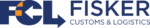 Fisker Customs and Logistics Navy Blue logo