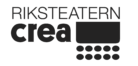 Logo for Riksteatern Crea in black